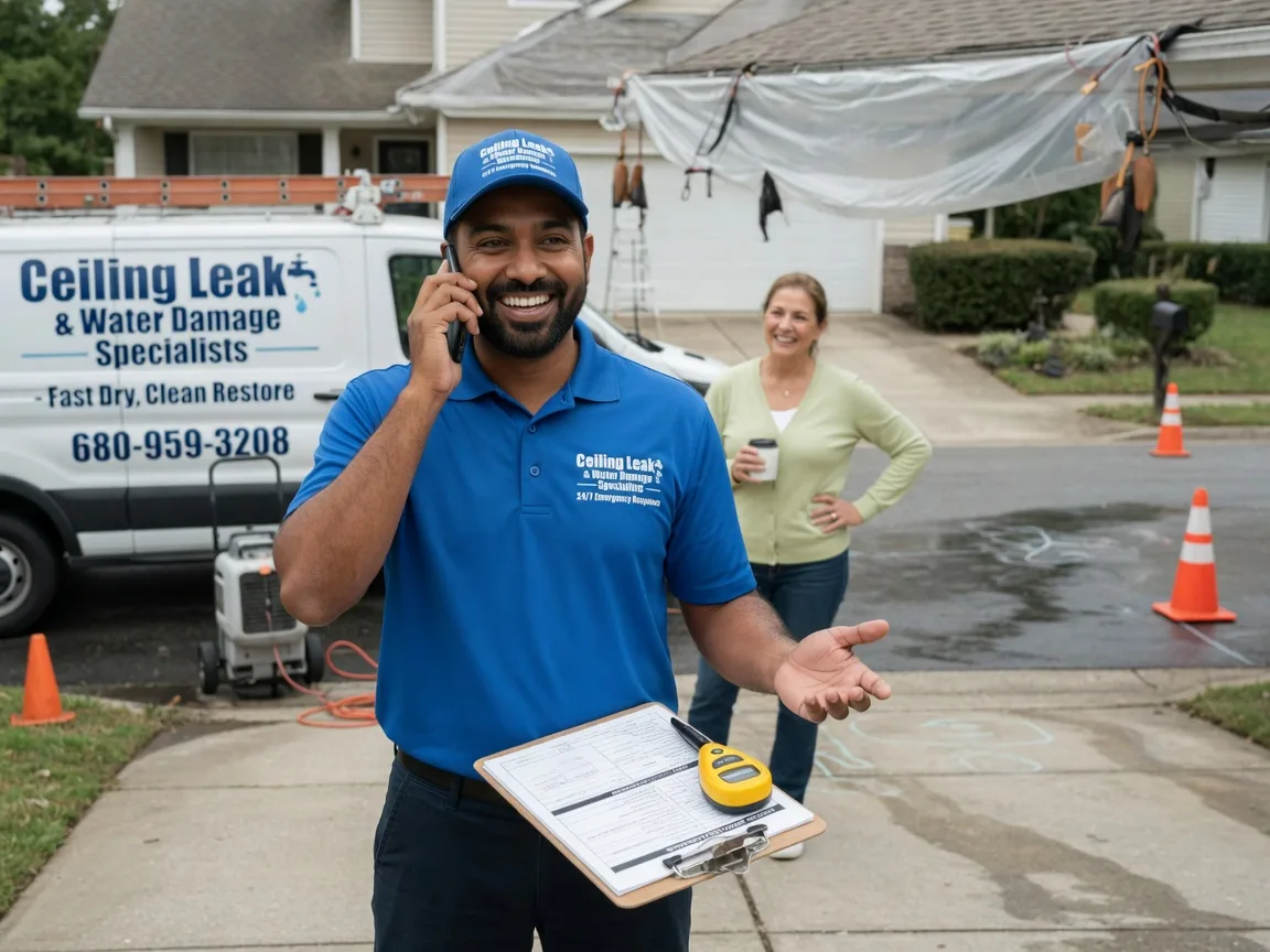 Ceiling Leak Cleanup Greenwood, MS FAQs